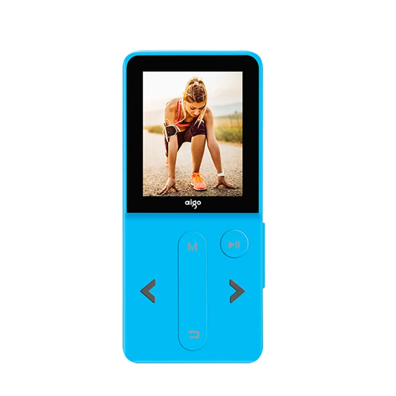 AIGO MP3-207 Player Loseless HIFI Mini Portable MP3 Music TF Card Screen Recording Function | Электроника