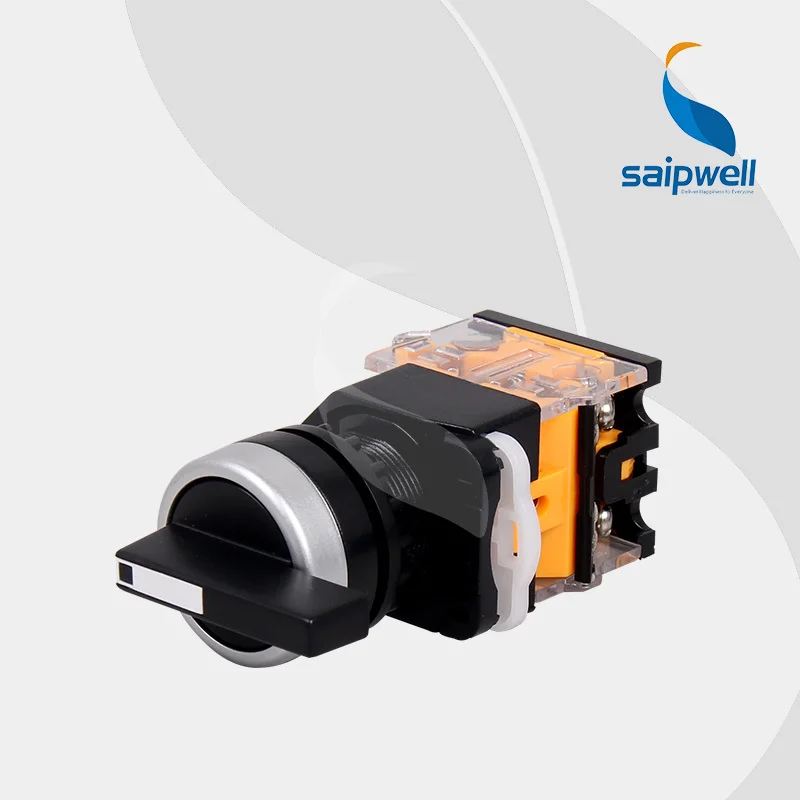 (LAY50-22C-01X/10X) двухпозиционный кнопочный переключатель с короткой