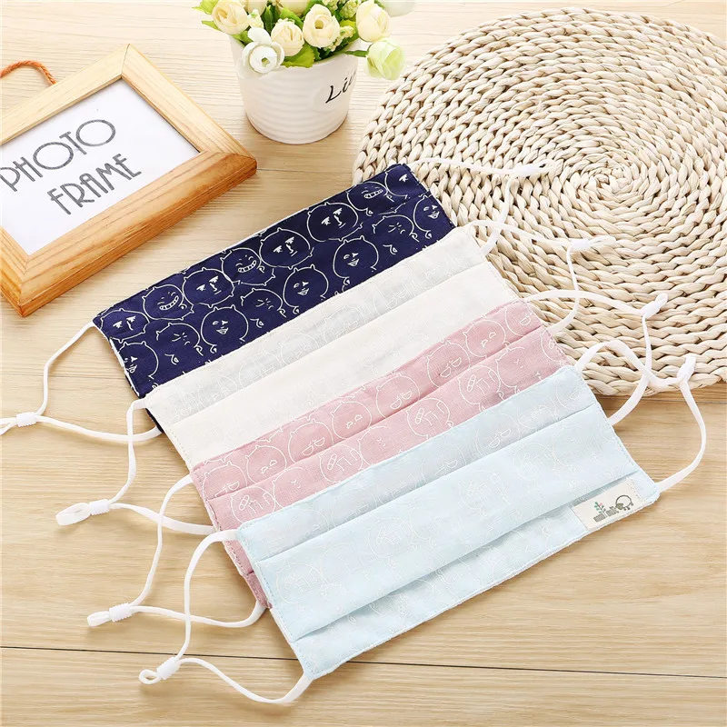 10 шт./уп. Весна и лето новый смешной экспрессии маркировки 3 слоя Лен с принтом