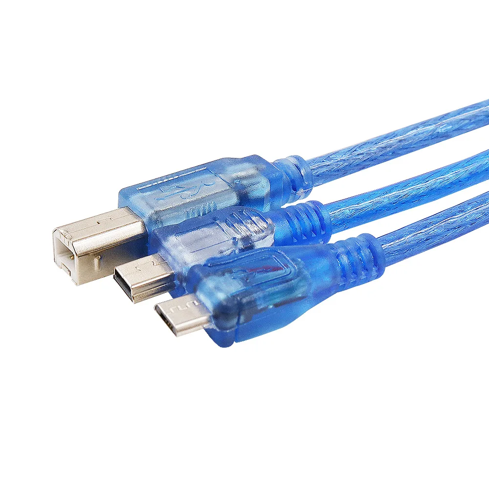 1.64FT мини микро USB кабель для Arduino UNO R3 Mega 2560 Nano Due платы | Электронные компоненты и