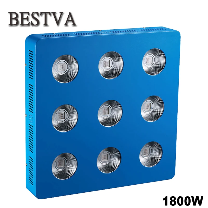 BESTVA 1800 вт полный спектр COB светодиодный светильник для выращивания растений в