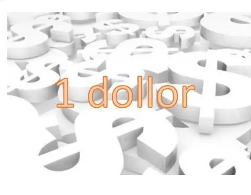 Добавить стоимость перевозки 1 $ |