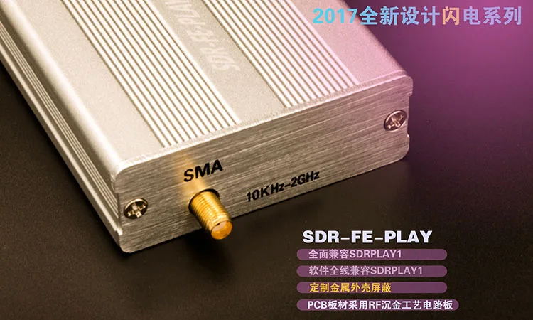 Wideband полноэкранный 12 битный SDR ресивер SDRPLAY RSP1 RSP2 обновленный HackRF AM FM HF SSB CW