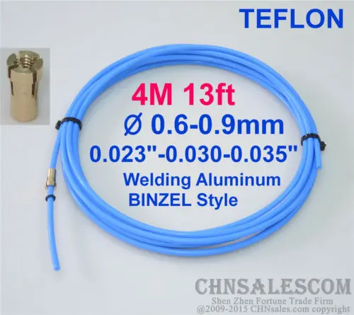 Коннекторы для сварочных проводов CHNsalescom MIG MAG PTFE 0 6-0 9 4 м 13 футов европейский стиль