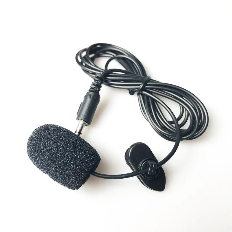 Портативный петличный микрофон с креплением на лацкане разъем 3 5 мм проводной