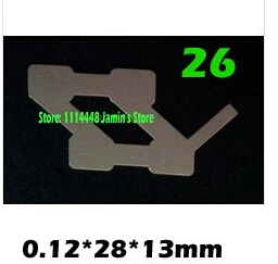 100 шт./лот 0 12x28x13 мм 4P никелированные стальные ленты для 18650 батареи точечная