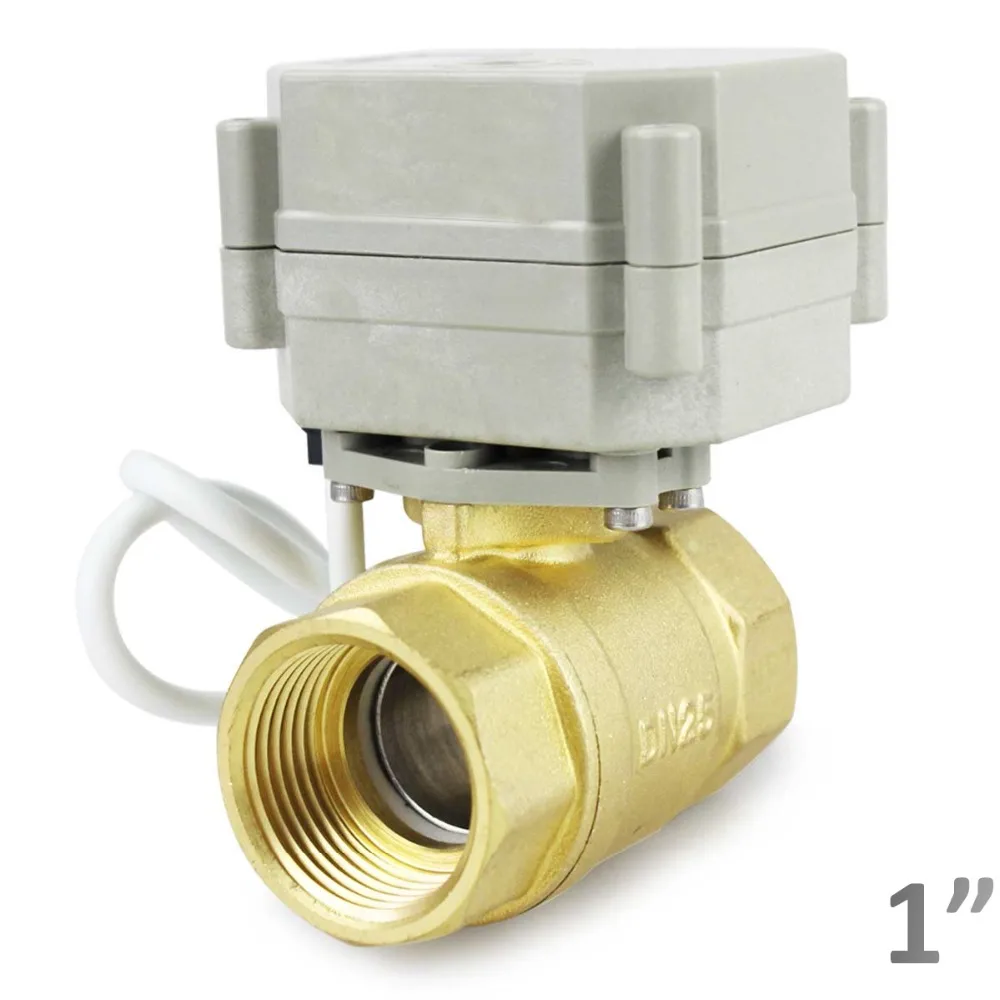 HSH-Flo 1 &quotDN25 9-36VAC/DC 2-сторонний моторизованный шаровой клапан нормально