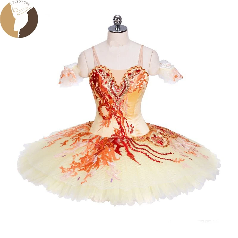 FLTOTURE балерины конкурсные костюмы профессиональная классическая балетная пачка