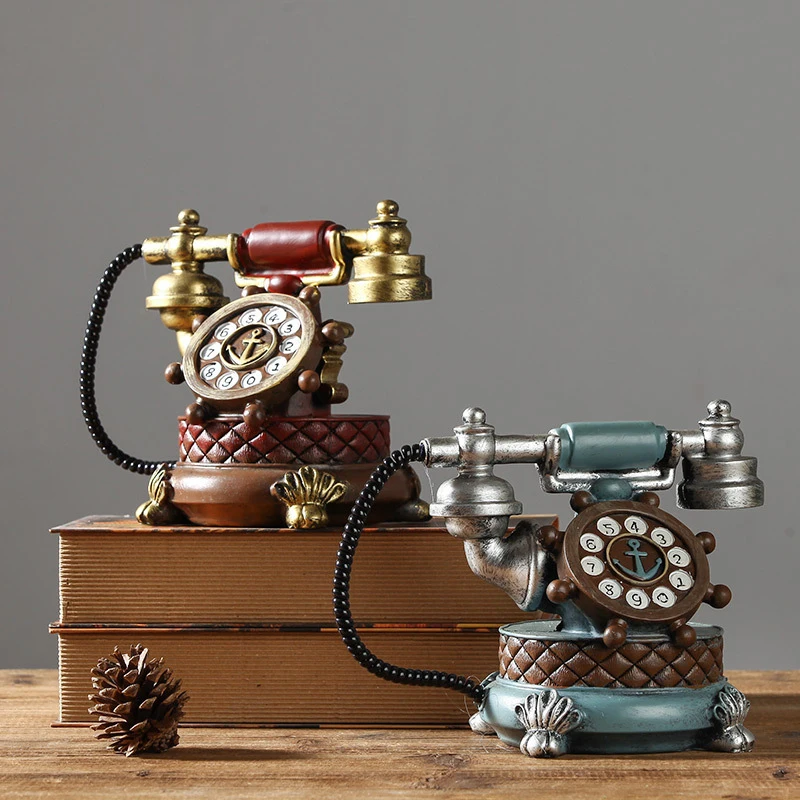 Креативные ретро-модели телефона украшения в скандинавском стиле винтажный