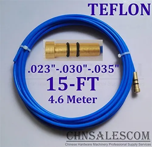 Газосварочные пистолеты CHNsalescom Метчик из ПТФЭ 15 футов размер проволоки 0 023-0 030