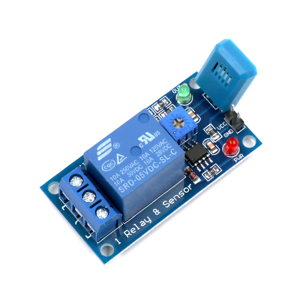 1PCS 12V Humidity Sensitive Switch Relay Module Controller Sensor | Электронные компоненты и принадлежности