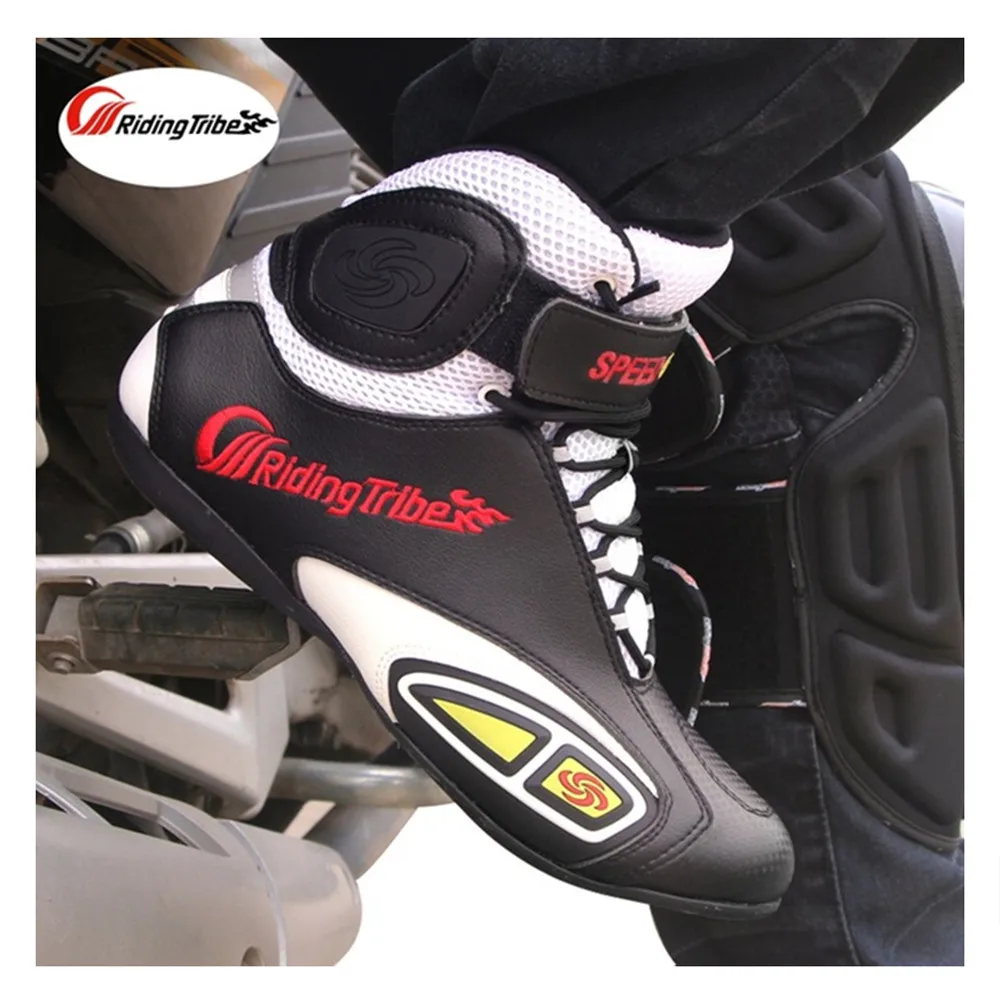 Езда племя мотоботы Для мужчин мотоцикл свет взвесить защитный Нескользящая