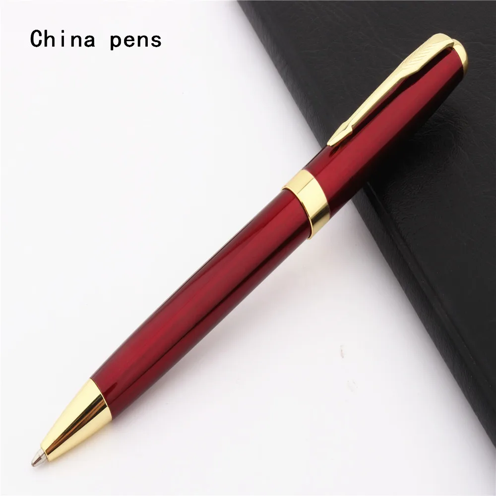 Luxury quality 388 Wine red Colour School student office Medium Nib Ballpoint Pen New | Канцтовары для офиса и дома