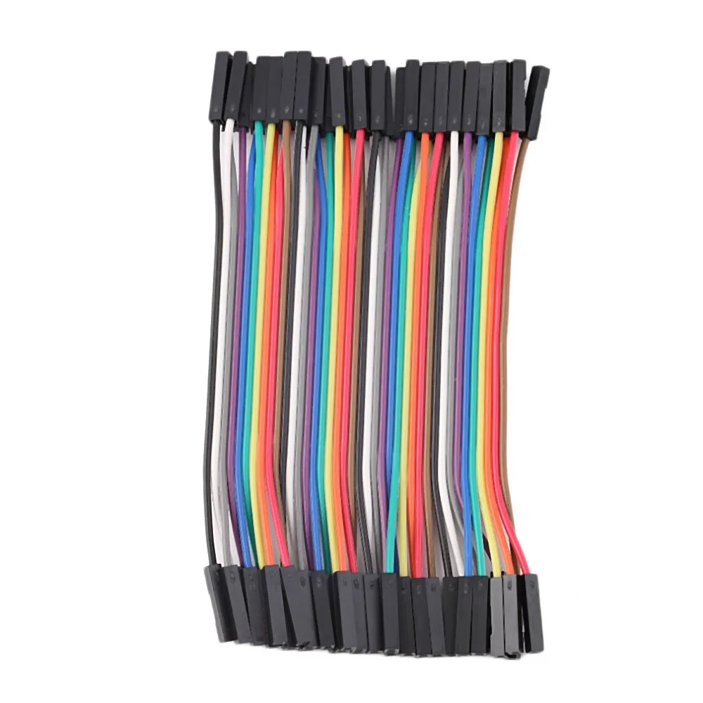 Новое поступление Бесплатная доставка Новый 40 шт/ряд 10 см 2 54 мм Женский кабель 1 P