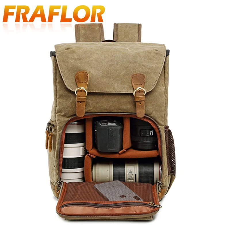 Сумка для фотоаппарата из ткани батик водонепроницаемая Canon Nikon Sony DSLR SLR | Сумки