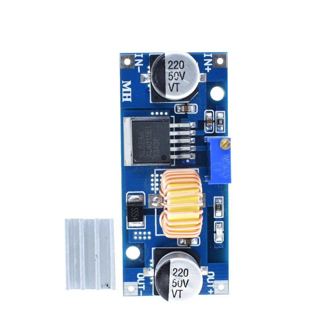 Понижающий модуль питания с регулируемым блоком 1 шт. 5 А 4-38 в до DC-DC-36 В 24 12 9