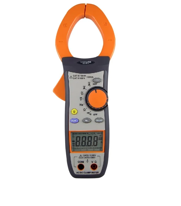 Горячая Распродажа Высокая точность AC/DC Клещи портативный 3 3/4 цифровой ЖК