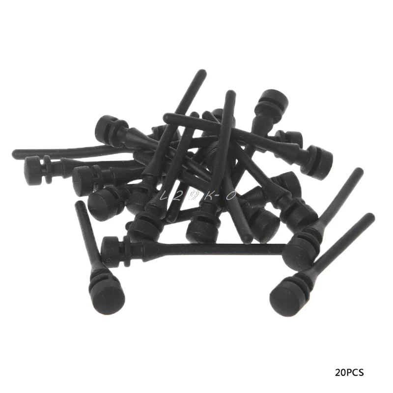 20 шт чехол для компьютера с вентилятором анти-шум вибрации Силиконовые шурупы