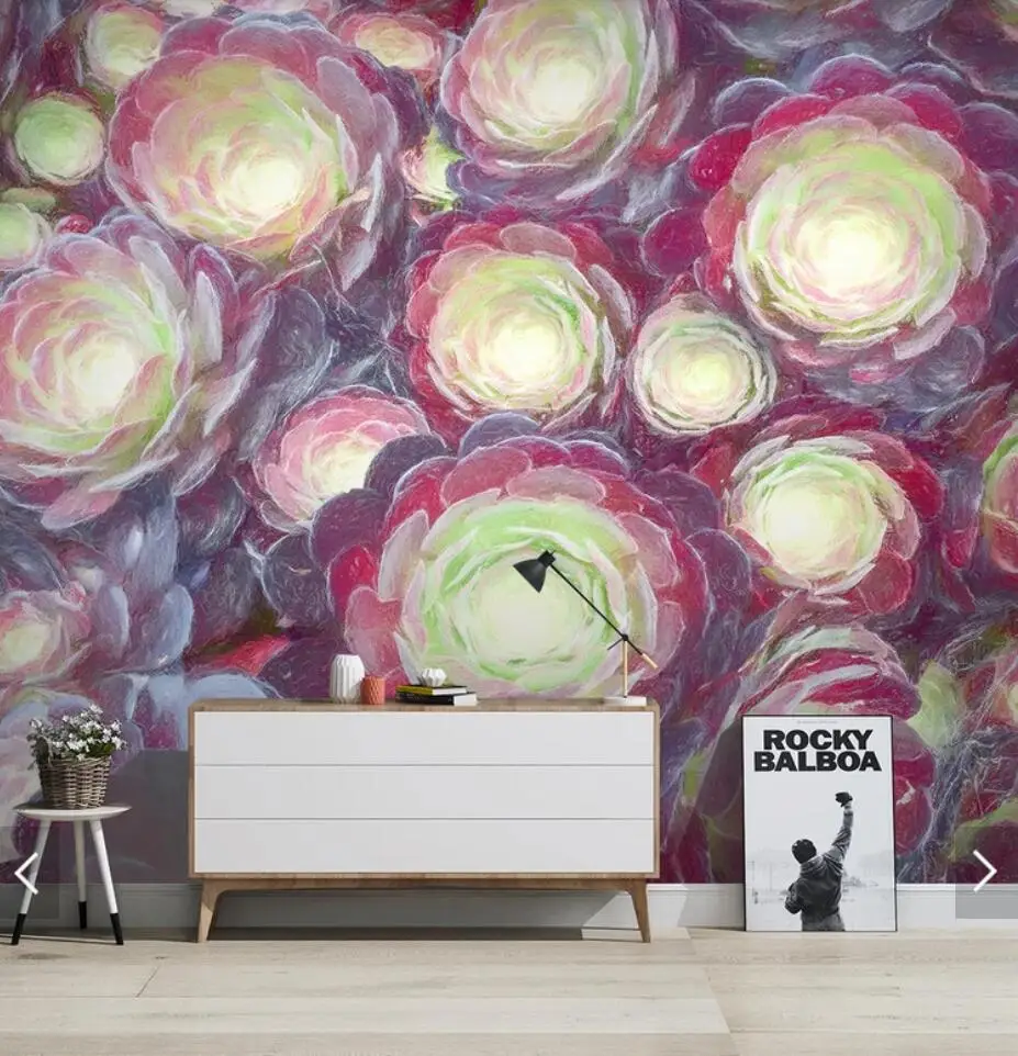 3D многофункциональная технология настенная бумага роспись искусство настенные