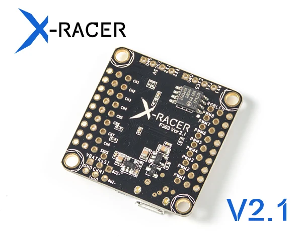 Контроллер полета X Racer F303 V2.1 был обновлен до версии 2 1 мы отправим вам контроллер