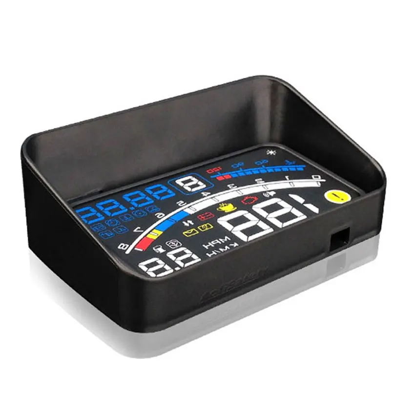 4E 5 дюйма Автомобильный Hud Дисплей OBDII лобовое стекло проектор