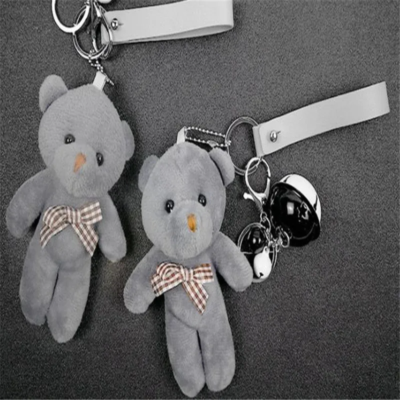 Teddy bear plush toy cartoon doll pendant keychain toys ladies car bag Christmas birthday gift | Игрушки и хобби