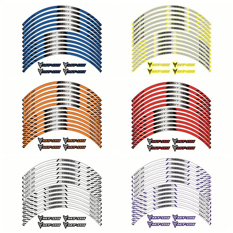 Наклейки на колеса мотоцикла для YAMAHA MT09 | Автомобили и мотоциклы