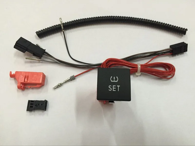 SWIEES новая кнопка предупреждения о давлении шины + жгут проводов для Volkswagen VW Golf MK6