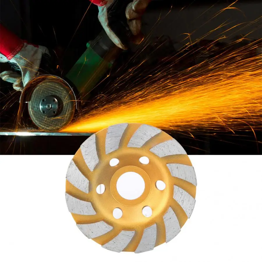 Угловая шлифовальная машина 4 &quot100 мм Алмазный шлифовальный круг шлифовка в