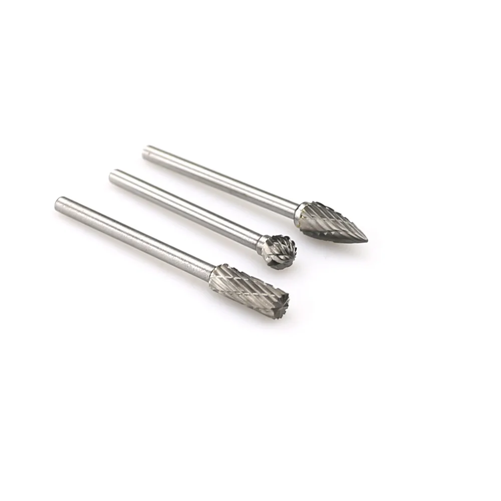1 piece Tungsten Carbide Rotary Burrs Dremel Files Mini Dill Grinding Head | Инструменты