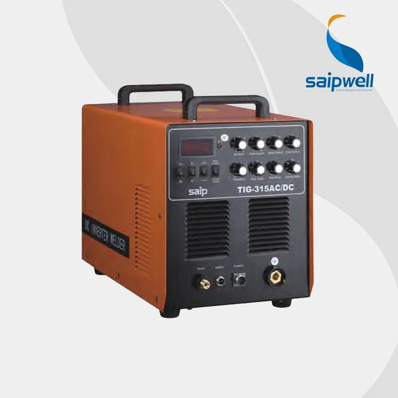 Saipwell инверторов IGBT цифровой импульсные AC/DC TIG alumnium сварочный аппарат для