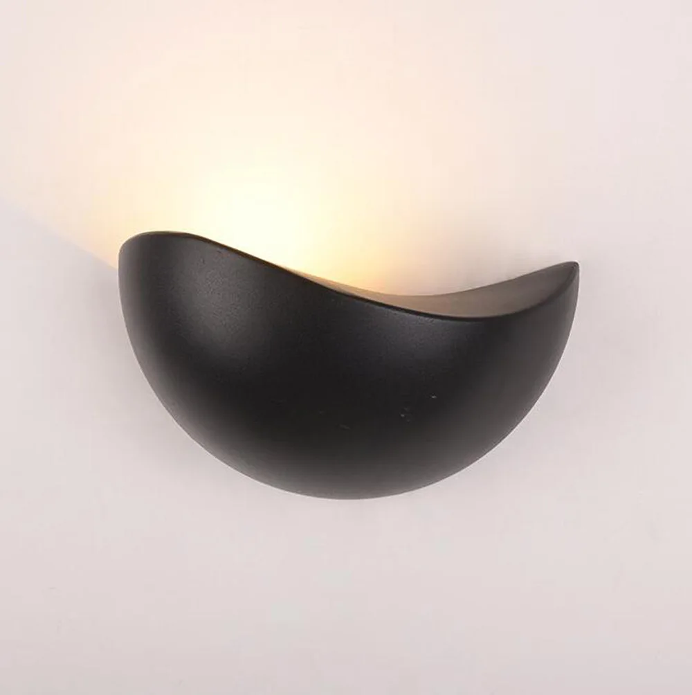 Настенный светильник современный простой светодиодный алюминиевый | Лампы и