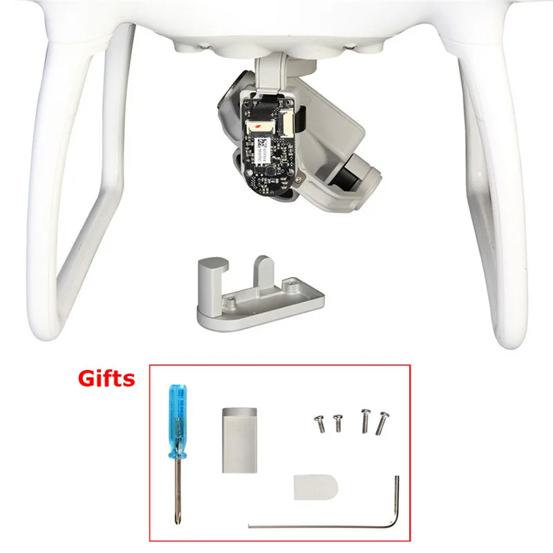 Защитный чехол из алюминиевого сплава для DJI Phantom 4 Gimbal Saver защита кабеля Защита