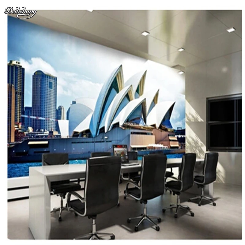 Фотообои beibehang современный минималистический ландшафт архитектура искусство