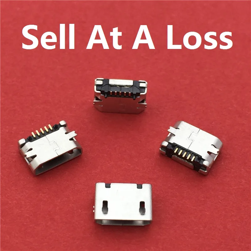 Micro USB разъемы G25 10 шт.