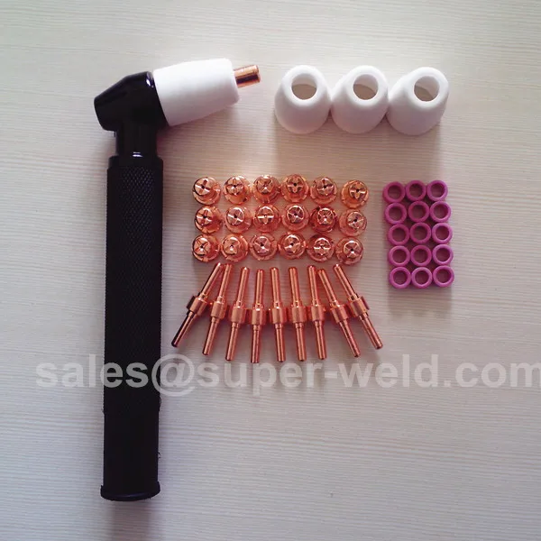 Головка горелки PT31/JG40 ручного использования + сопло 20 шт. электроде20 Щит 5