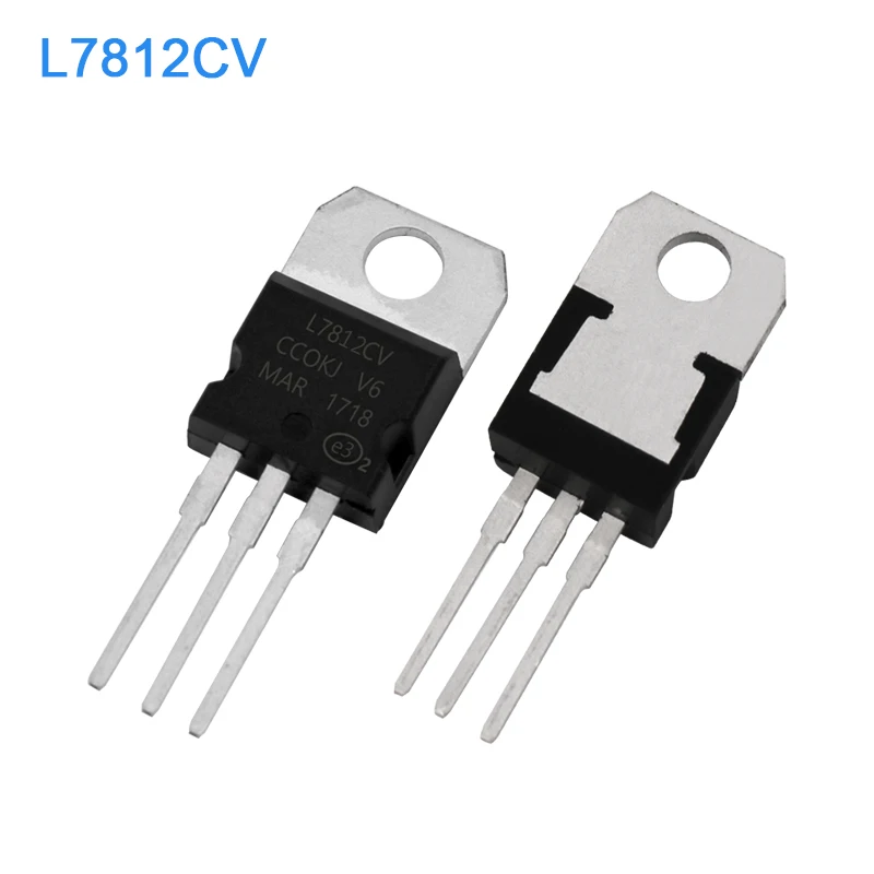 10 шт. L7812CV TO220 L7812 TO-220 7812CV Новый и оригинальный IC | Электронные компоненты