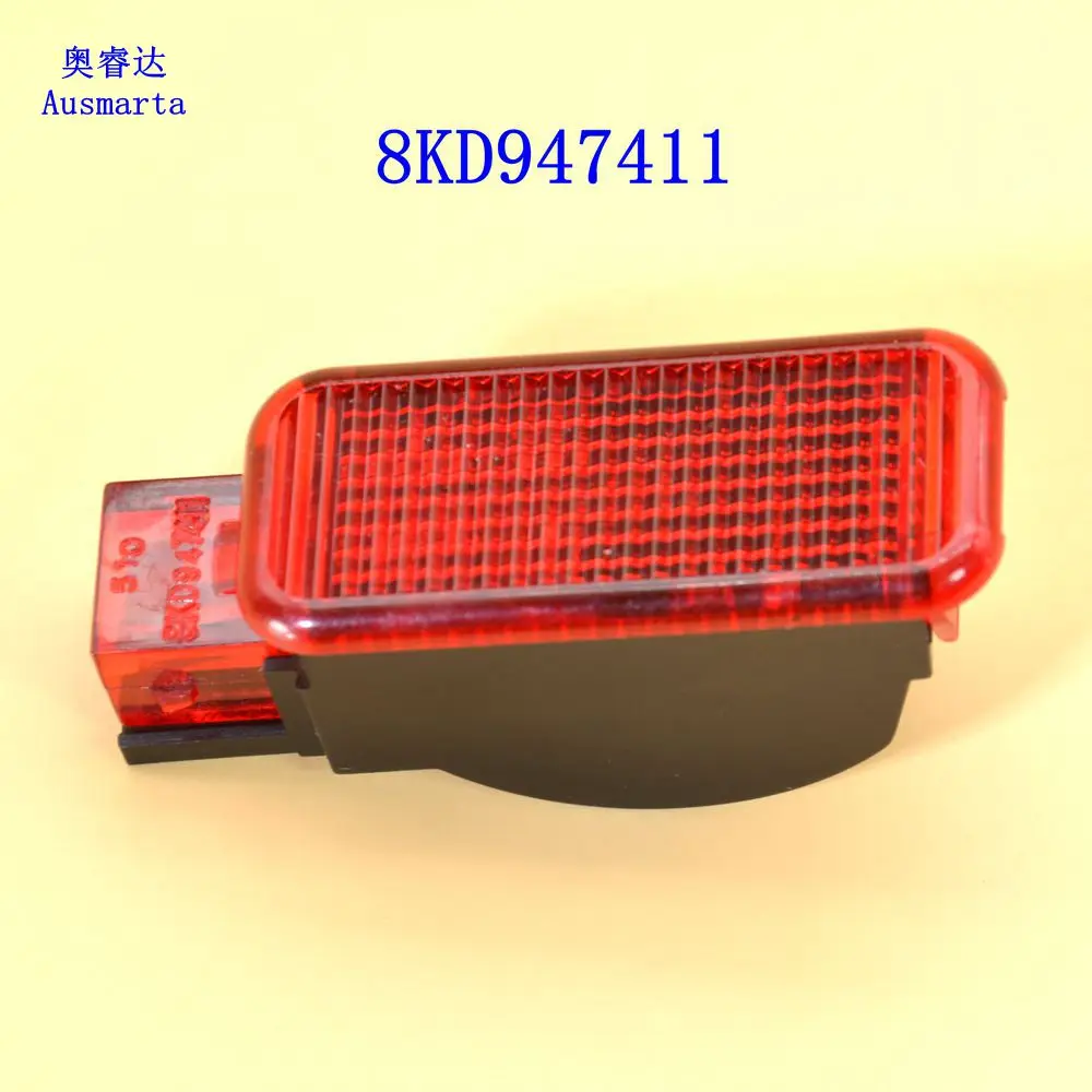 1 шт. упаковка красная Дверная панель сигнальная лампа для Octavia A3 S3 A4 A5 A6 A7 A8 Q3 Q5 TT 8KD