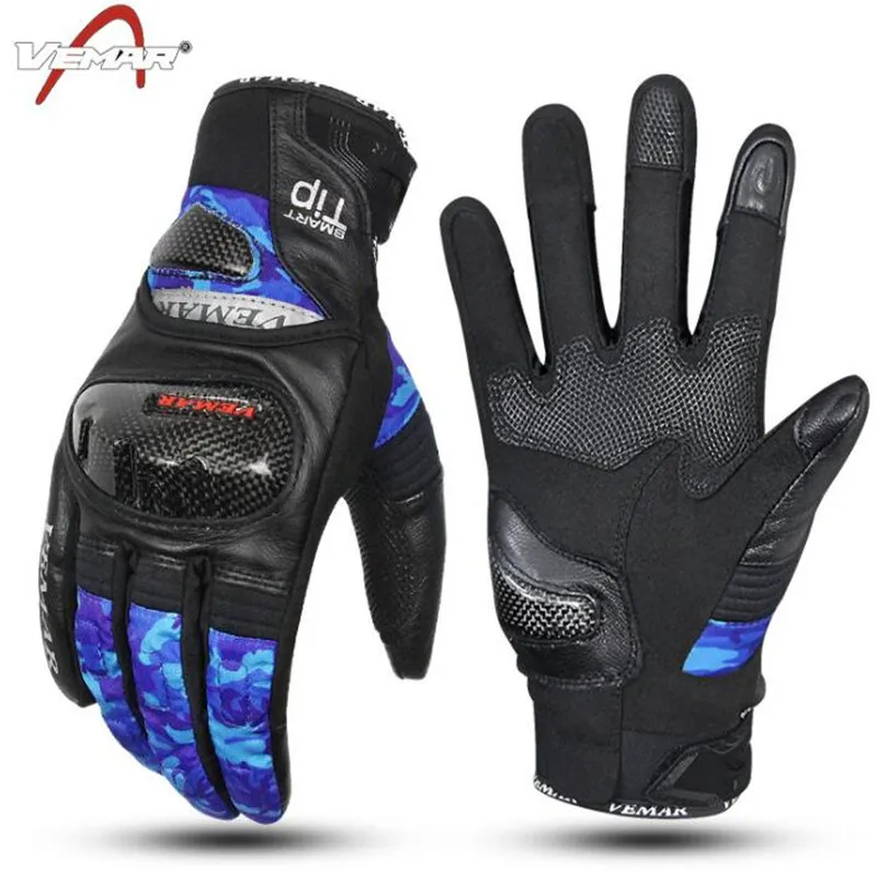 VEMAR Motocross Gloves Motorcycle Touch Screen Moto Waterproof Winter Motorbike Riding | Автомобили и мотоциклы