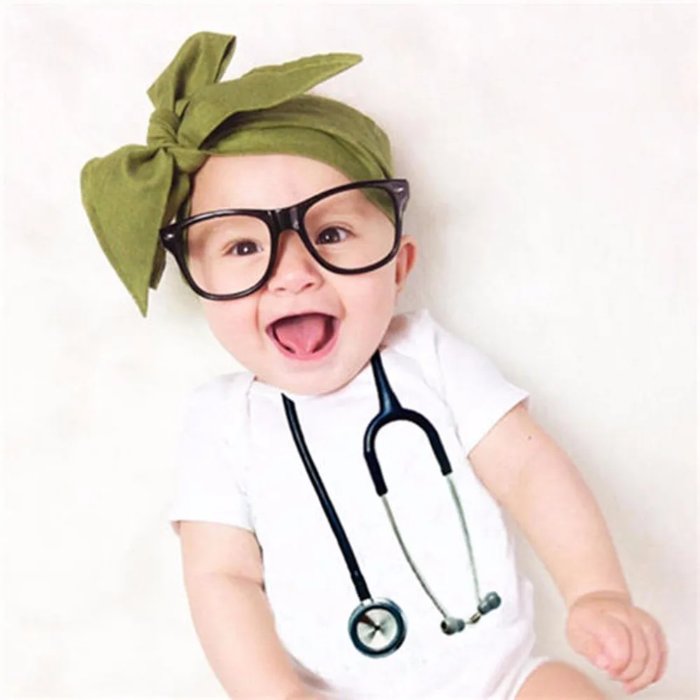 New Stethoscope Print Baby Rompers Creative jumpsuit Newborn playsuit Pajamas Clothing Cotton Infantil Costumes bebe roupa | Детская