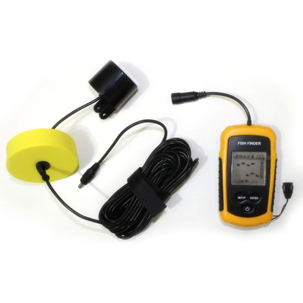 100 м портативный ультразвуковой провод искатели рыбы детектор Sonar ЖК-дисплей