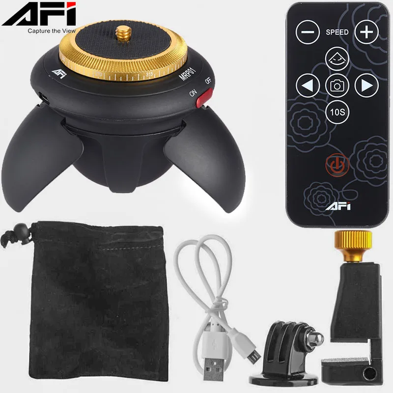 Фотокамера AFI MRP01 с поворотом на 360 градусов Электрический Трипод панорамной