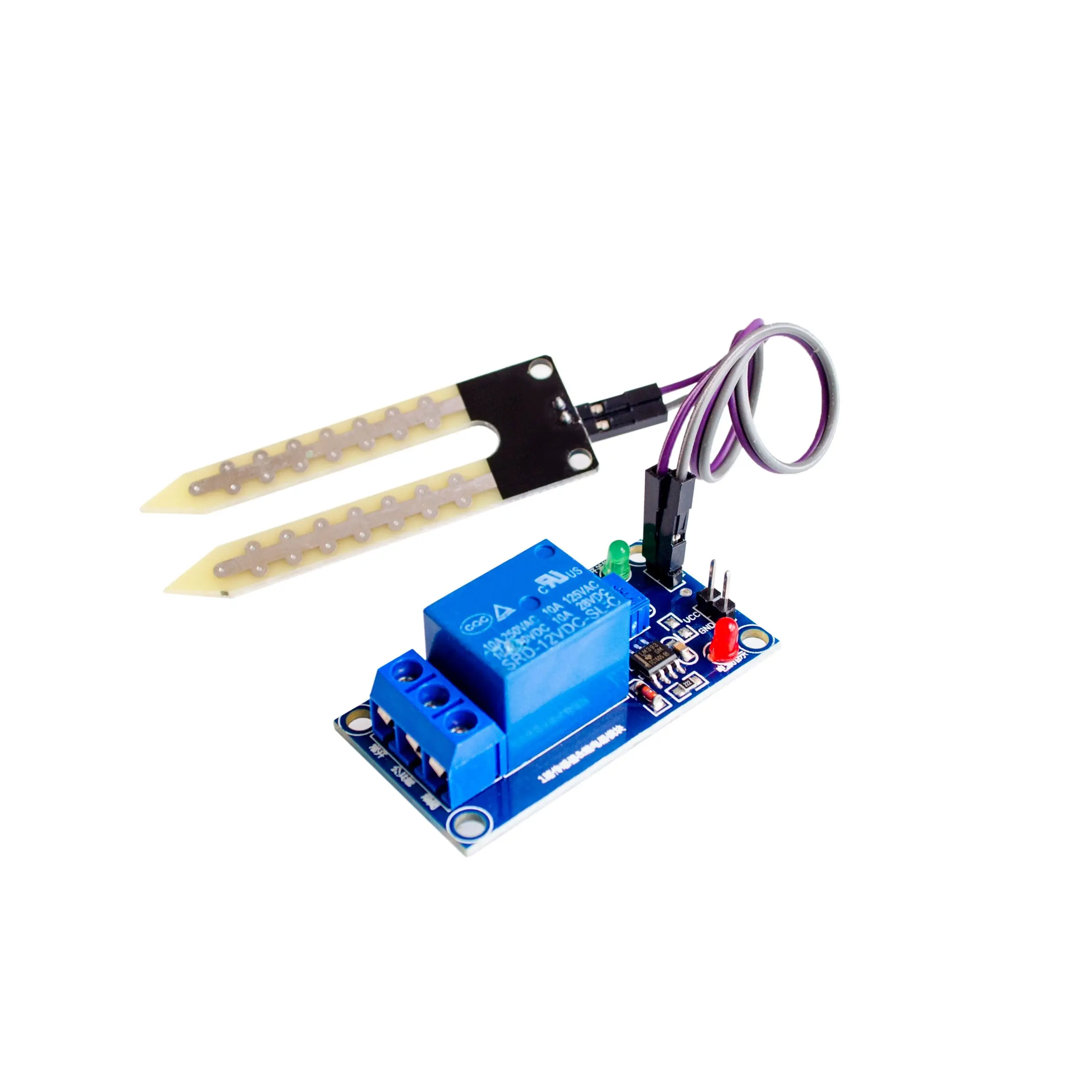 Умная электроника 3.3V 5V 12V Датчик влажности почвы модуль обнаружения гигрометра для платы разработки Arduino