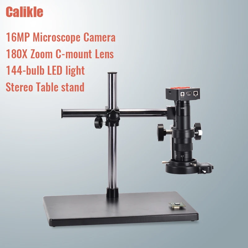Цифровой промышленный видеомикроскоп 16 МП Full HD 1080P 60 кадров/с HDMI USB камера с