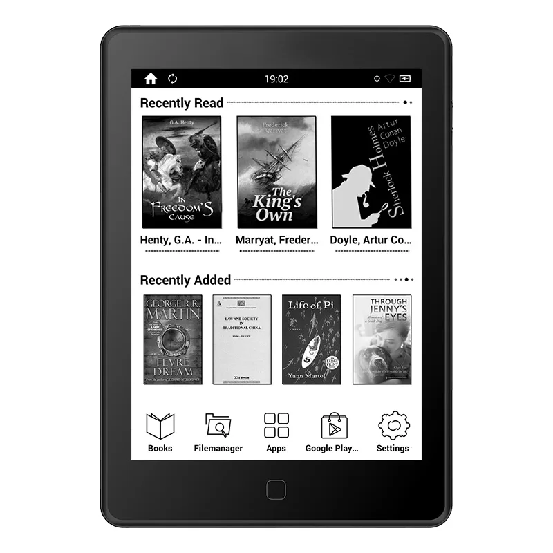 BOYUE T62 plus likebook air ebook reader 6&quot 1G/16G 300ppi e ink touch screen bluetooth wifi gift pu cover pocket book | Электроника