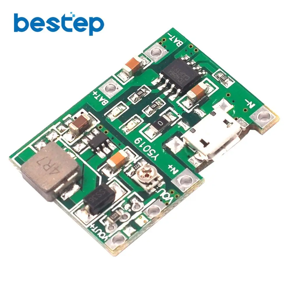 Регулируемый пошаговый модуль 3 7 для зарядки литиевого аккумулятора 18650 в 5 В 9 2 А