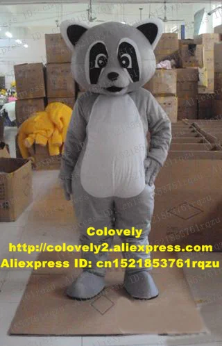 Серый Енот енот Процион Лотор костюм-талисман персонаж для взрослых левая рука