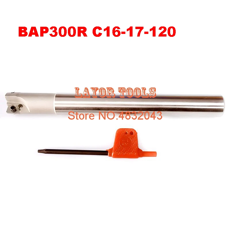 Фрезерный резак BAP300R C16-17-120 индексируемая Наплечная торцевая фреза режущие