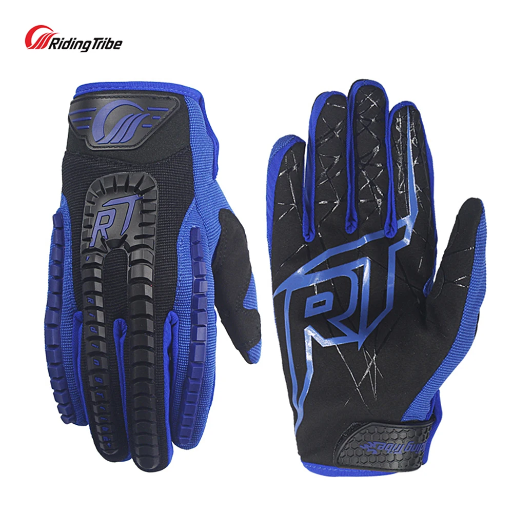 Езда племя полный палец мужские мотоциклетные перчатки летние дышащие противоскользящие мото Guantes модные CE