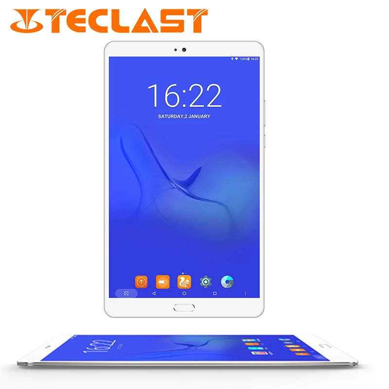 2018 Teclast Hexa Core T8 планшеты MTK8176 android7.0 с 4 Гб/64 ГБ 8 дюймов ультра тонкий передний 13 0 МП